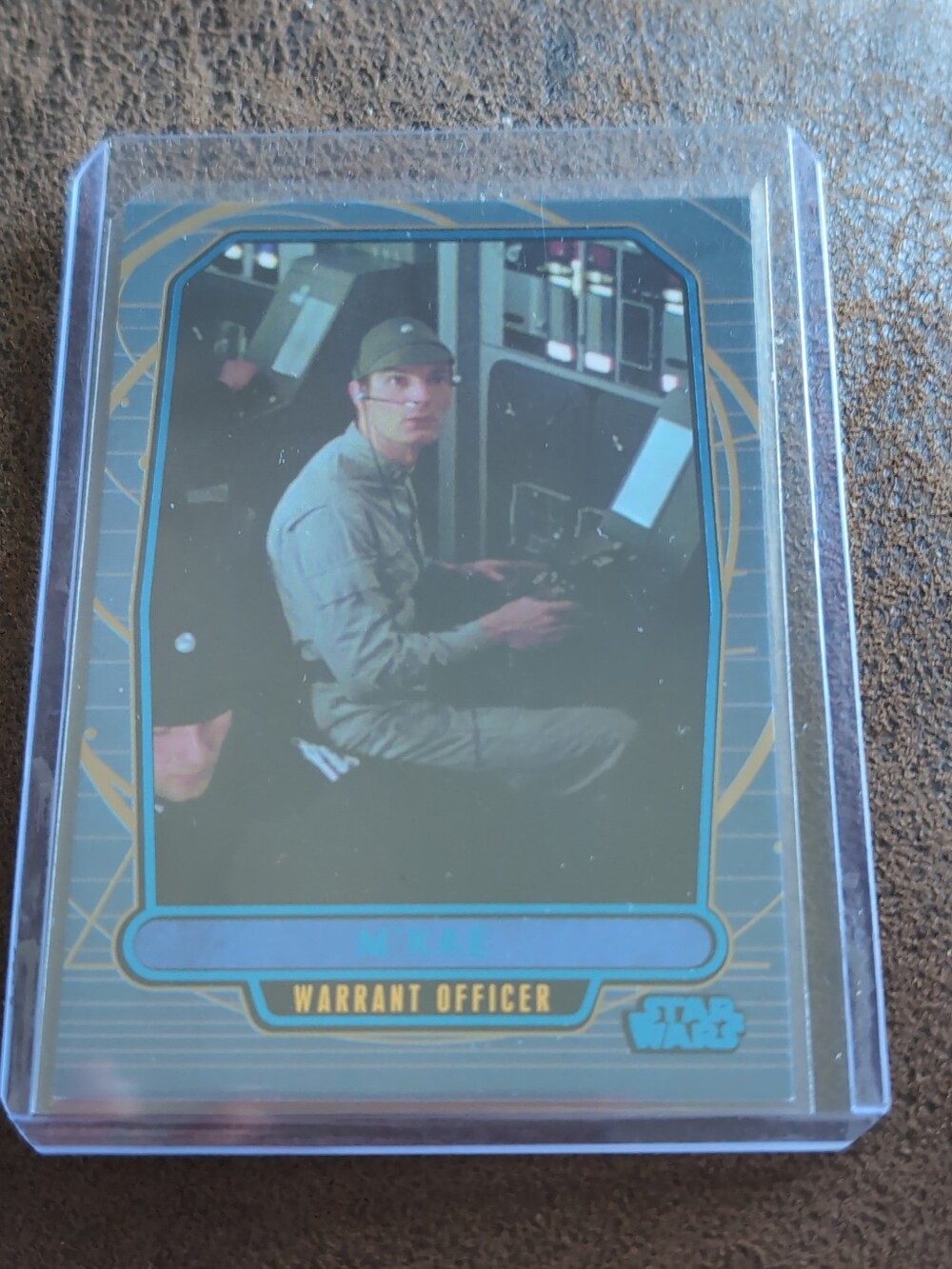 🍁2013 Topps Star Wars Galactic Files Series 2 Blue Foil M'Kae /350